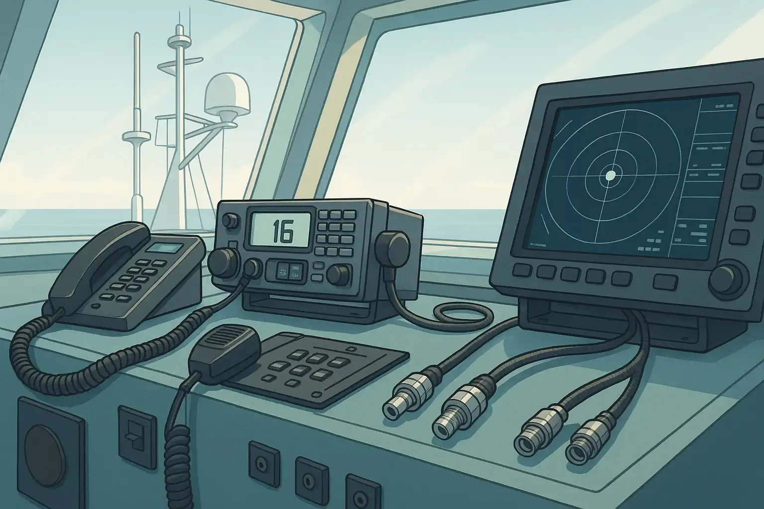 Bridge Radio and Communication Equipment