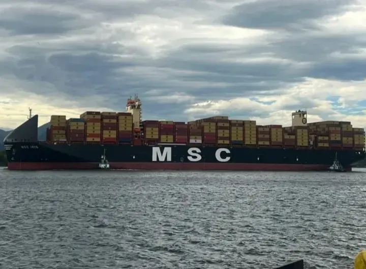 Photo of MSC IRIS