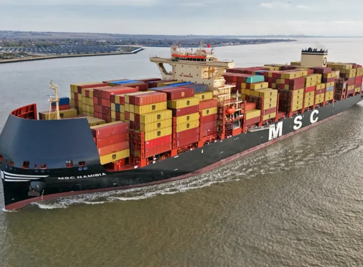 Photo of MSC NAMIBIA
